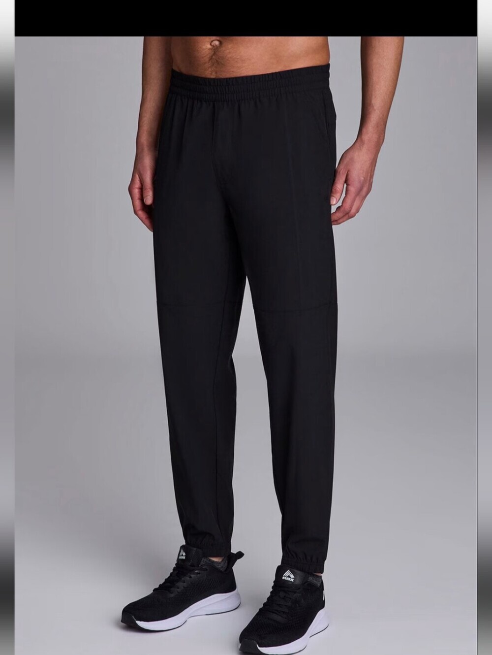 RBX Black Elite Trek Joggers Pants Mens Size XL Lightweight X-dri Quick Dry - Picture 14 of 16